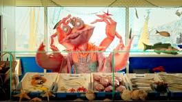King Krab: "Ik ben een babbelkous, een viswijf"