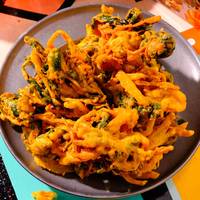 Bang bang bhaji: als hapje, in een wrap of met een slaatje