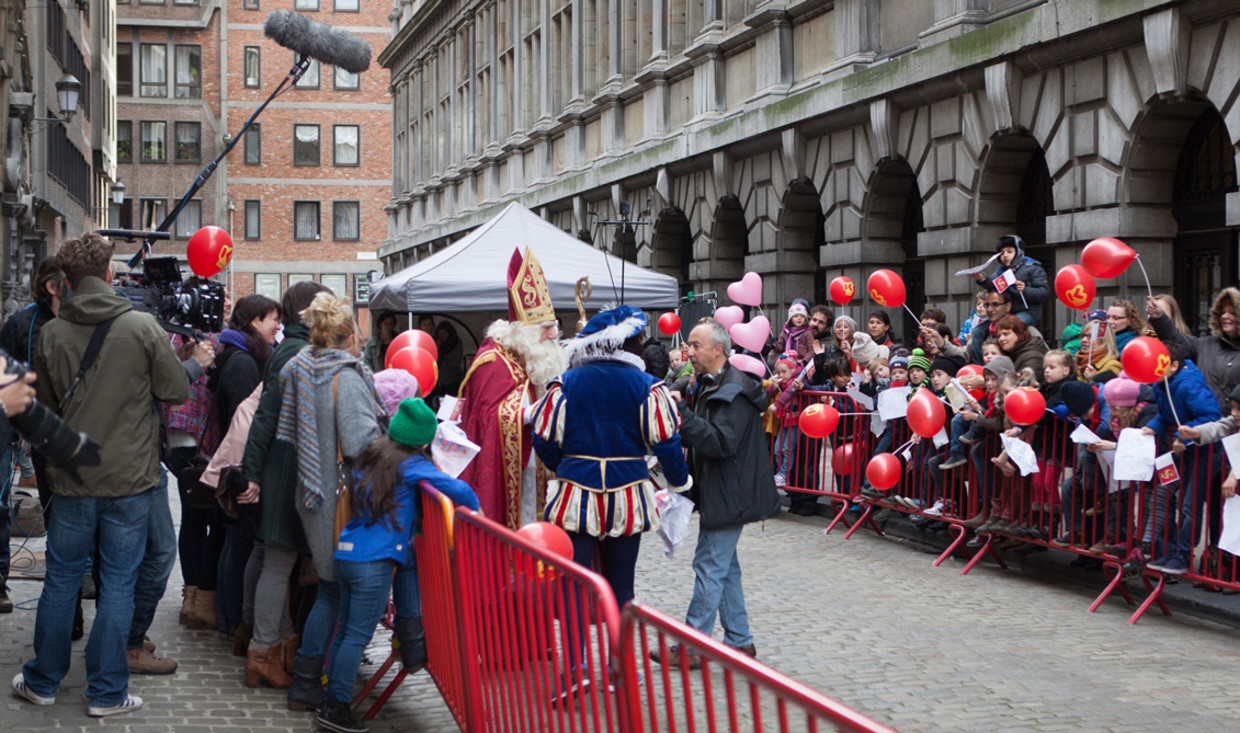 Wat deed de Sint vandaag in Antwerpen? | De Morgen