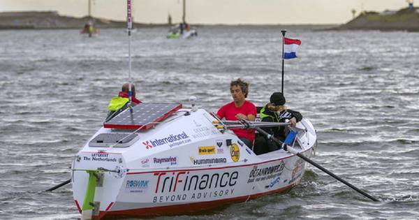 Recordpoging In Roeiboot Gestaakt Door Slecht Weer Binnenland Pzc Nl