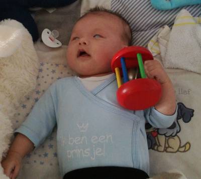 Baby Miguel ziet dankzij Wesley en Yolanthe