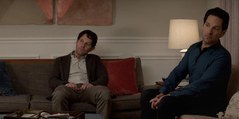 Paul Rudd en Paul Rudd in de Netflix-comedy Living With Yourself