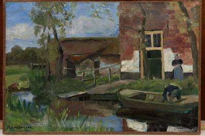 Vroege Mondriaan Jolink naar museum Winterswijk
