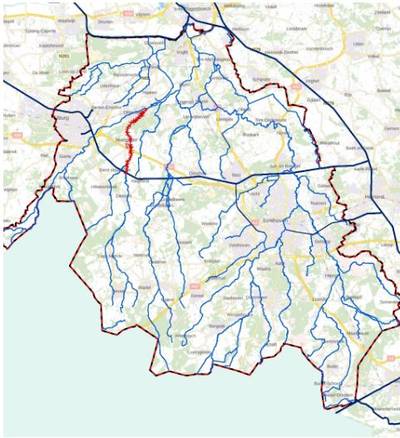 Vaarverbod ingesteld voor de Reusel tussen Haghorst en Oisterwijk