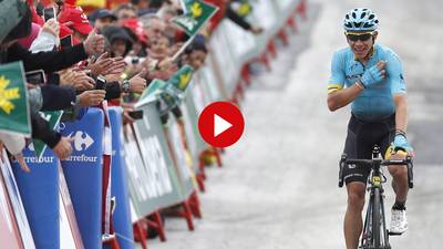 Samenvatting: bekijk hier hoe López naar boven klautert op Calar Alto