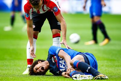 Trieste aftocht van Calvin Stengs