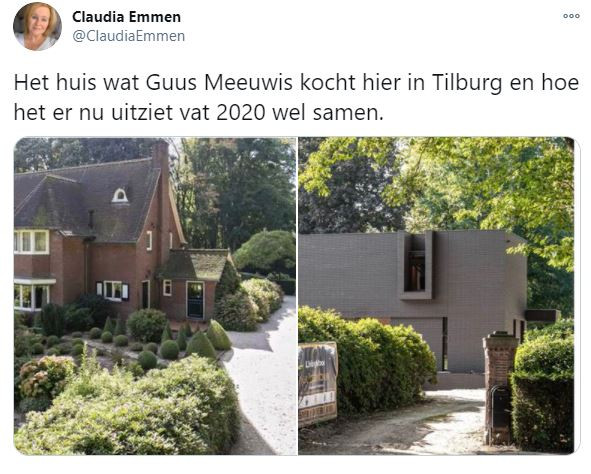 Tilburgers walgen van sloop en nieuwbouw villa Guus ...