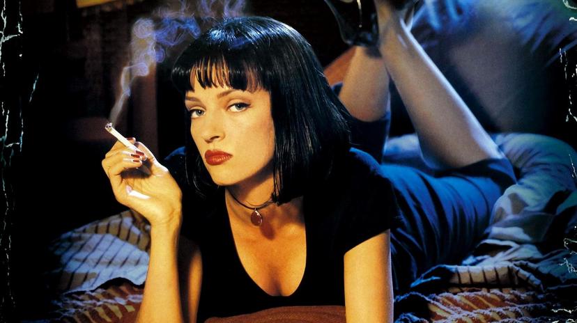 Uma Thurman in Pulp Fiction Poster 1994