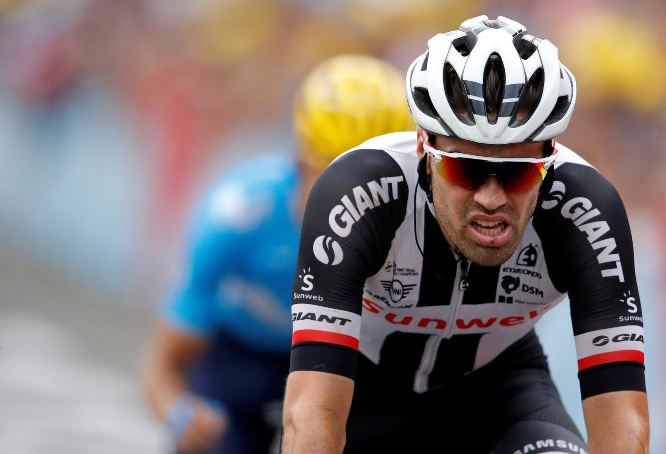 Dumoulin woest op motor 'Slaat helemaal nergens op' Foto AD.nl