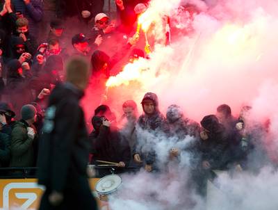 Meer vuurwerkincidenten in en rond stadions