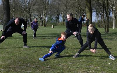 Sporten met het hele gezin