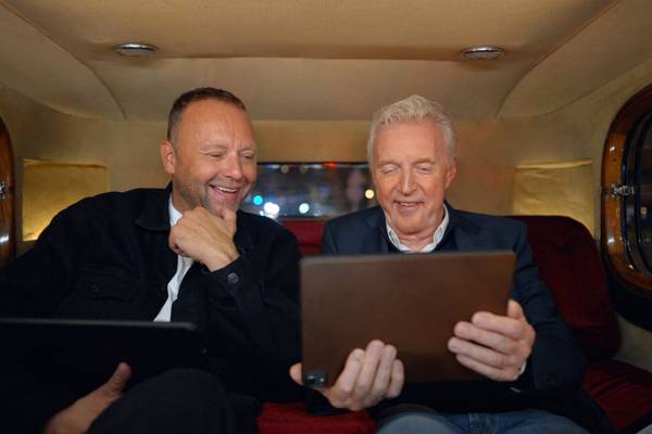 Bij Van Duin op de achterbank