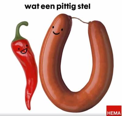 HEMA introduceert een nieuwe rookworst