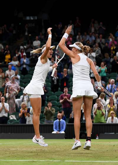 Vesnina en Makarova staan geen game af in finale