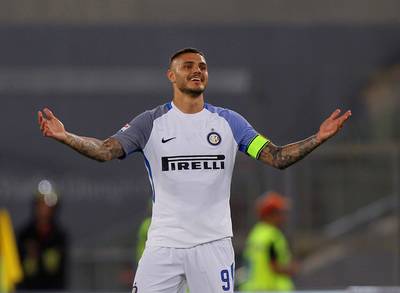 Inter-spits Icardi velt Strootmans Roma