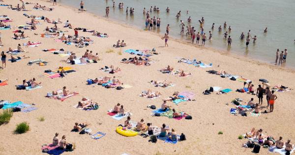 Zwemdrukte in de plassen en in de rivier, maar bonnenregen blijft uit: 'Het kan nog net' - De Gelder