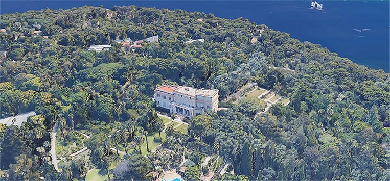 Villa van 200 miljoen euro die ooit buitenverblijf was van Leopold II ...