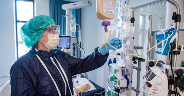 Hoogste aantal opnamen patiënten met coronaverschijnselen in Brabantse ziekenhuizen sinds 1,5 week -