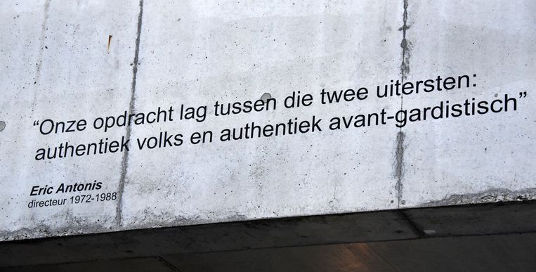 Citaat eert Eric Antonis aan ingang Warande Turnhout