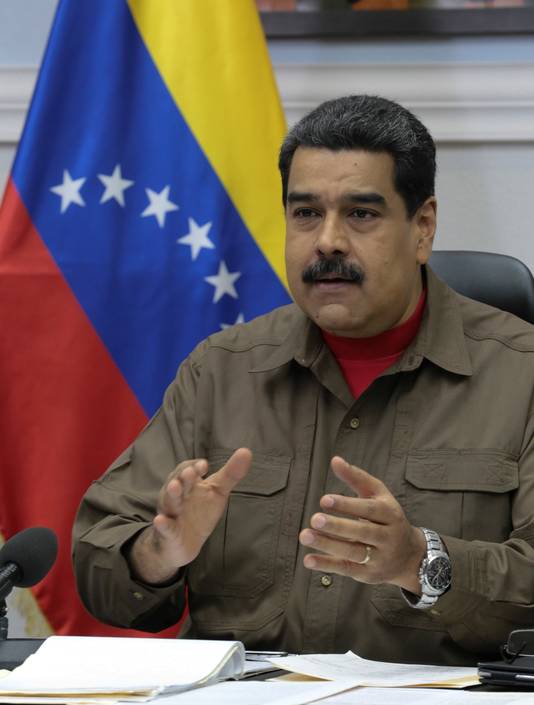 De Venezolaanse president Maduro.