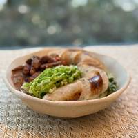 Winters comfortfood: stoemp met savooiekool, witte pens en warme mosterdsaus