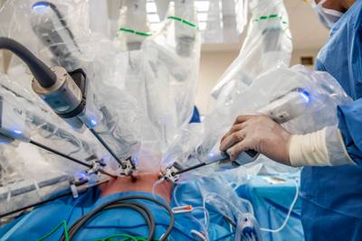 Live meekijken met robotoperatie in het Catharina Ziekenhuis