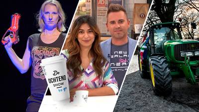 Boerenprotest en theatershow over opvoeden in de Ochtend Show to go