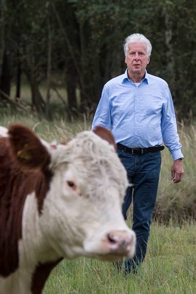 Natuurstrijder Peter von Meijenfeldt is van de adel en van de arbeider