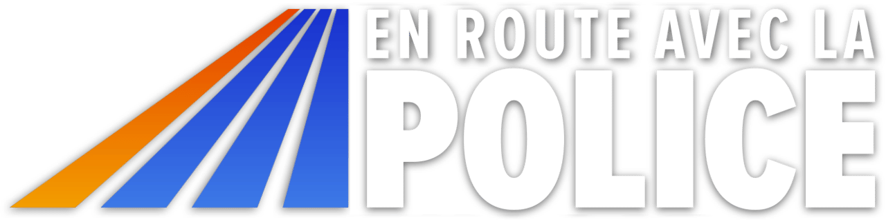 En route avec la police