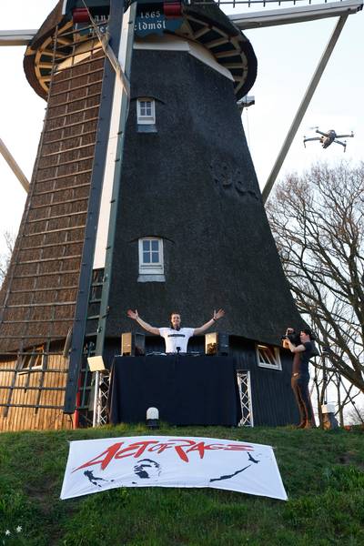 Geen festival, maar de molen in Tilligte voor Twentse dj Act of Rage