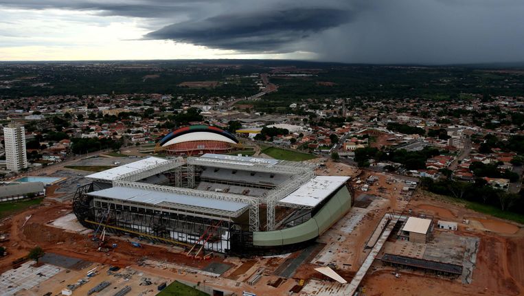 Geen water in peperduur WK-stadion Cuiaba | De Volkskrant