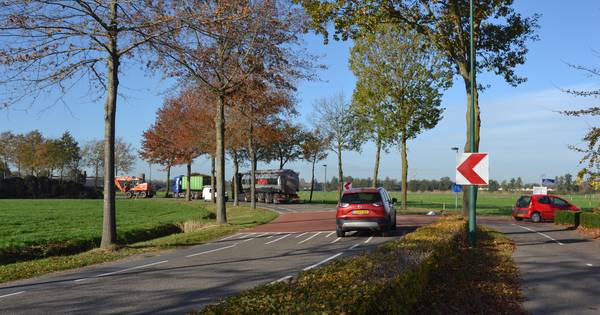 Gladde drempel zorgt voor ongevallen in Vinkel.