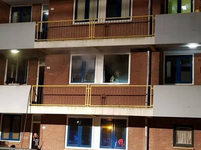 Appartementencomplex ontruimd bij grote brand in Arnhem