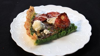 3. Quiche aux épinards