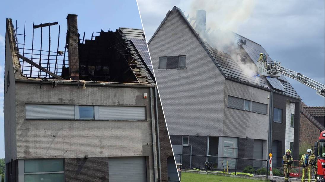 Buren organiseren benefiet voor Lesley (46) en haar dochters nadat bliksem woning in brand zet: “Ik had dit huis nét gekocht”