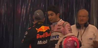 Verstappen geeft Ocon een duw bij confrontatie na GP van Brazilië