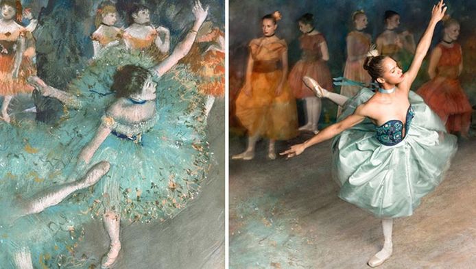 Ballerina's van Degas komen tot leven | Show | AD.nl